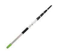 Axis Line Pértiga Telescópica de Aluminio 3 m Profi | Sistema antitorsión con piedra deslizante, tubo reforzado 1,4 mm, Grip Protector de cuero sintético