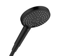 Axor - Alcachofa de ducha, 3 chorros, negro mate 26050670