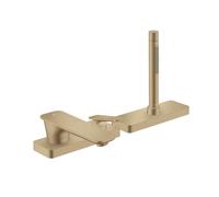 Axor Citterio C - Grifo de bañera para borde de bañera, instalación de 3 agujeros, bronce cepillado 49431140