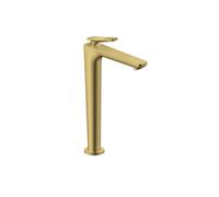 Axor Citterio C - Grifo de lavabo con desagüe, EcoSmart, CoolStart, acabado pulido en oro 49051990