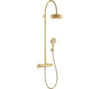 Axor Citterio conjunto de ducha a pared con termostato oro 39670250
