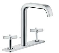 Axor Citterio E - Grifo de 3 orificios para lavabo, cromo 36116000