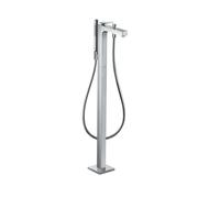 Axor Citterio - Grifo de bañera de pie, 2 chorros, cromo/corte diamante 39471000