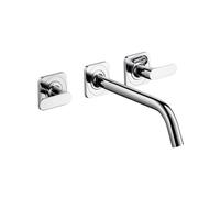 Axor Citterio M - Grifo monomando empotrado de lavabo de 3 orificios, cromo 34315000