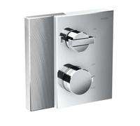 Axor Edge - Grifo termostático empotrado, cromo/corte de diamante 46751000