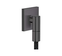 Axor Fine - Codo de pared, cromo negro cepillado 36738340