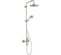 Axor Montreux conjunto de ducha a pared con termostato acero 16572800