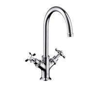 Axor Montreux - Grifo bimando de lavabo, cromo 16506000