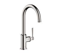 Axor Montreux - Grifo de cocina de palanca, aspecto acero inoxidable 16580800