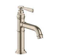 Axor Montreux - Grifo de lavabo 100 sin tirador, níquel cepillado 16516820