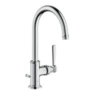 Axor Montreux - Grifo monomando de lavabo 210, con desagüe controlado por tirador, cromo 16517000