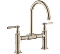 Axor Montreux grifo para lavabo de pie níquel 16511820