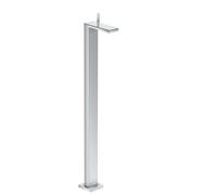 Axor MyEdition - Grifo de suelo con desagüe Push-Open para lavabo, cromo/cristal de espejo 47040000