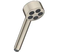 hansgrohe AXOR One ducha de mano 75 1jet EcoSmart, 48651820, Color: Níquel Cepillado