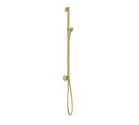 Axor One - Barra de ducha 97 cm, con manguera de ducha, latón cepillado 48792950