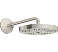 Axor One brazo de ducha con efecto lluvia 28x28 cm circular acero 48491800