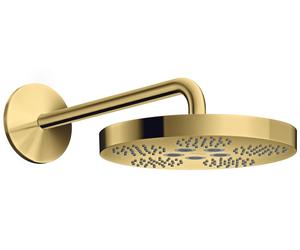 Axor One brazo de ducha con efecto lluvia 28x28 cm circular oro 48491990