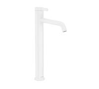 Axor One - Grifo de lavabo, con desagüe, EcoSmart, blanco mate 48002700