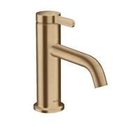 Axor One - Grifo de lavabo con desagüe, EcoSmart, bronce cepillado 48001140