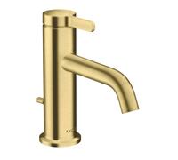 Axor One - Grifo de lavabo con desagüe, EcoSmart, latón cepillado 48000950