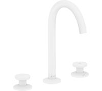 Axor One grifo para lavabo de pie blanco 48070700