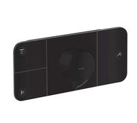 Axor One - Grifo termostático para 3 dispositivos, negro mate 45713670