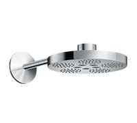 Axor One brazo de ducha con efecto lluvia 28x28 cm circular cromo 48492000