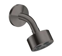 Axor One - Rociador de ducha, diámetro 7 cm, EcoSmart, cromo negro cepillado 48490340