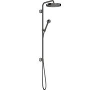 AXOR One Showerpipe 280 1jet, empotrado, de hansgrohe, 48790330, Color: Cromo negro pulido