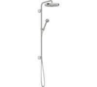AXOR One Showerpipe 280 1jet, empotrado, de hansgrohe, 48790800, Color: Óptica de acero inoxidable