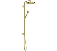AXOR One Showerpipe 280 1jet, empotrado, de hansgrohe, 48790950, Color: Latón cepillado