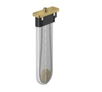 Axor sBox - Conjunto superior para bañera con ducha de mano, sBox, níquel cepillado 28017990