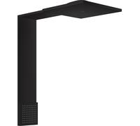 Axor ShowerComposition brazo de ducha con efecto lluvia 23.8x23.8 cm rectangular negro 12594670