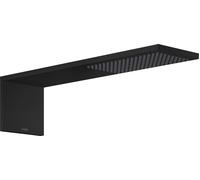 Axor ShowerComposition brazo de ducha con efecto lluvia 42.5x11 cm rectangular negro 12592670