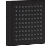 Axor ShowerComposition ducha con efecto lluvia 11x11 cm cuadrada negro 12596670