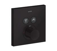 Axor ShowerSolutions grifo de bañera y ducha empotrado con termostato negro 36715670