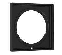 Axor ShowerSelect ID - Extensión 17x17 cm, negro mate 13641670