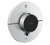 Axor ShowerSelect ID - Grifo empotrado termostático para 2 dispositivos, cromo 36750000