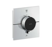 Axor ShowerSelect ID - Grifo empotrado termostático para 2 dispositivos, cromo 36752000
