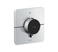 Axor ShowerSelect ID - Grifo empotrado termostático para 2 dispositivos, cromo 36755000
