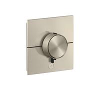 Axor ShowerSelect ID - Grifo termostático de ducha empotrado, HighFlow, níquel cepillado 36777820