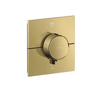 Axor ShowerSelect ID - Grifo termostático empotrado, para 2 dispositivos, acabado pulido en oro 36752990