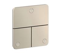 Axor ShowerSelect ID - Válvula empotrada para 3 dispositivos, níquel cepillado 36781820