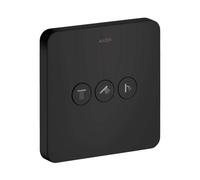Axor ShowerSelect - Válvula de cierre y desvío para 3 dispositivos, negro mate 36773670