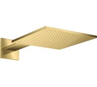 Axor ShowerSolutions brazo de ducha con efecto lluvia 30x30 cm cuadrada oro 35318990