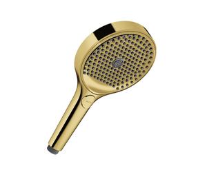 Axor ShowerSolutions - Cabezal de ducha, 3 chorros, EcoSmart+, aspecto dorado pulido 39774990