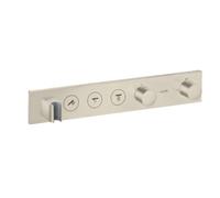 Axor ShowerSolutions - Grifo termostático empotrado, para 3 dispositivos, níquel cepillado 18356820