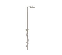 Axor Starck - Conjunto de ducha con grifo, diámetro 24, 1 chorro, aspecto de acero inoxidable 12670800