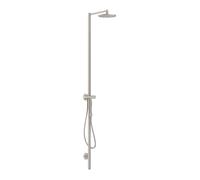 Axor Starck - Conjunto de ducha con termostato, diámetro 24 cm, 1 chorro, aspecto de acero inoxidable 12672800