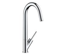 Axor Starck grifo de cocina de pie acero inoxidable 10822800